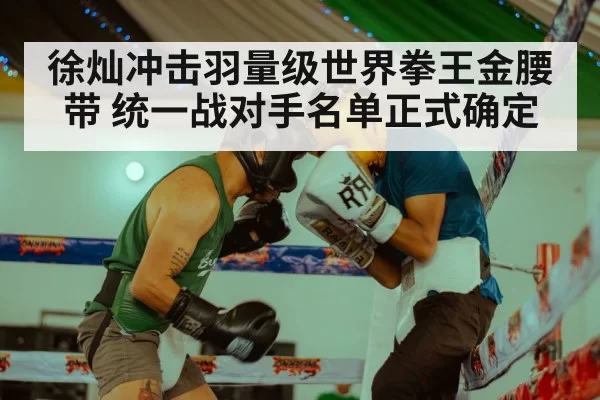 徐灿冲击羽量级世界拳王金腰带 统一战对手名单正式确定